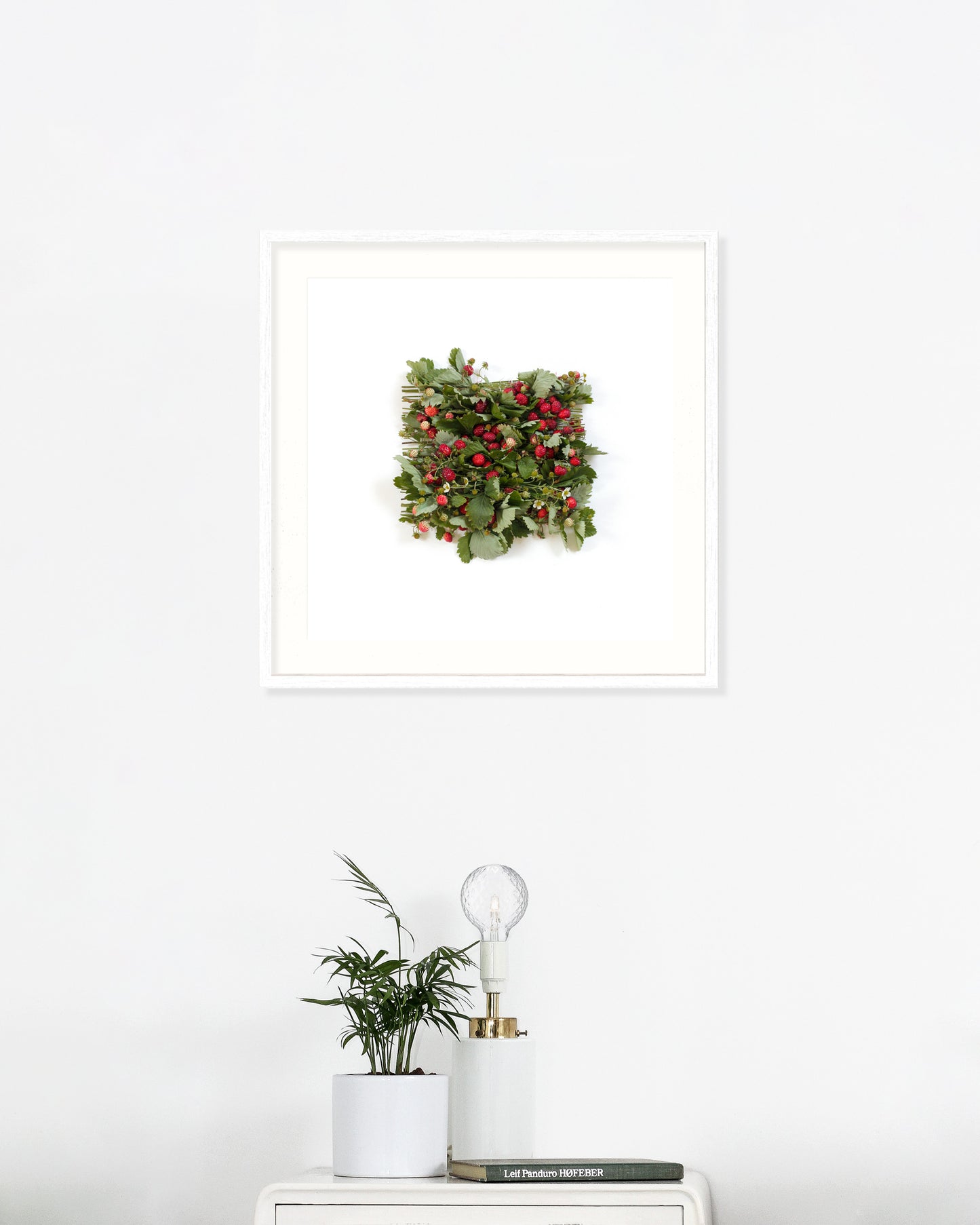 Fragaria Vesca - June. Fine art print.